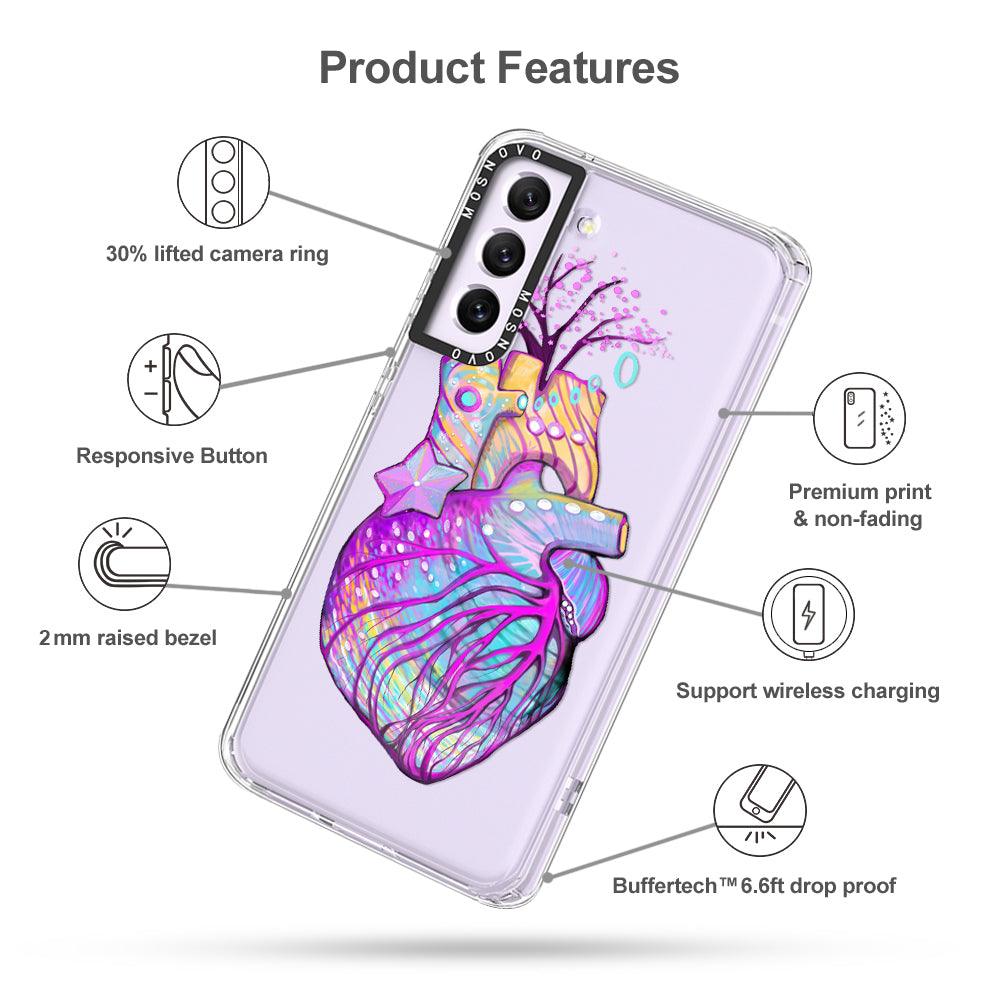 Art of Heart Phone Case - Samsung Galaxy S21 FE Case - MOSNOVO