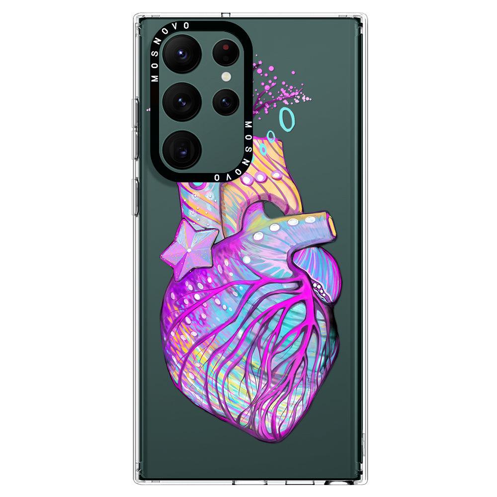 Art of Heart Phone Case - Samsung Galaxy S22 Ultra Case - MOSNOVO