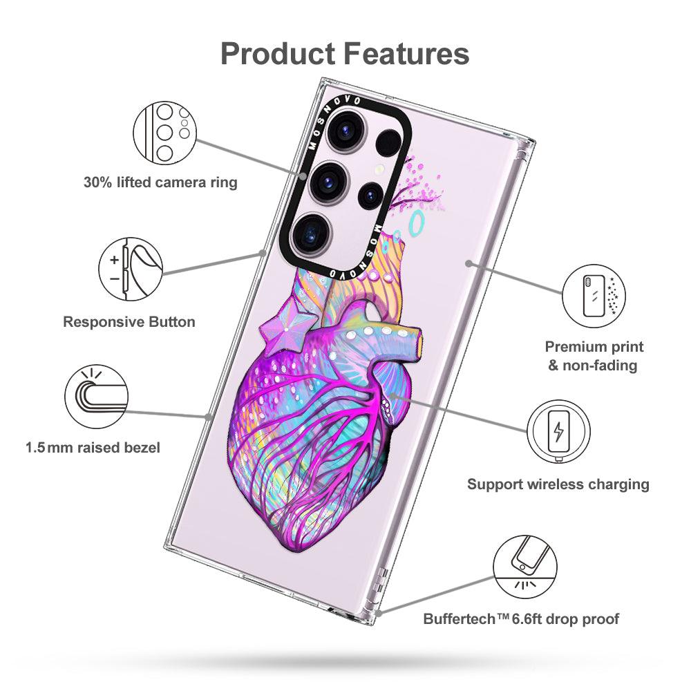 Art of Heart Phone Case - Samsung Galaxy S23 Ultra Case - MOSNOVO