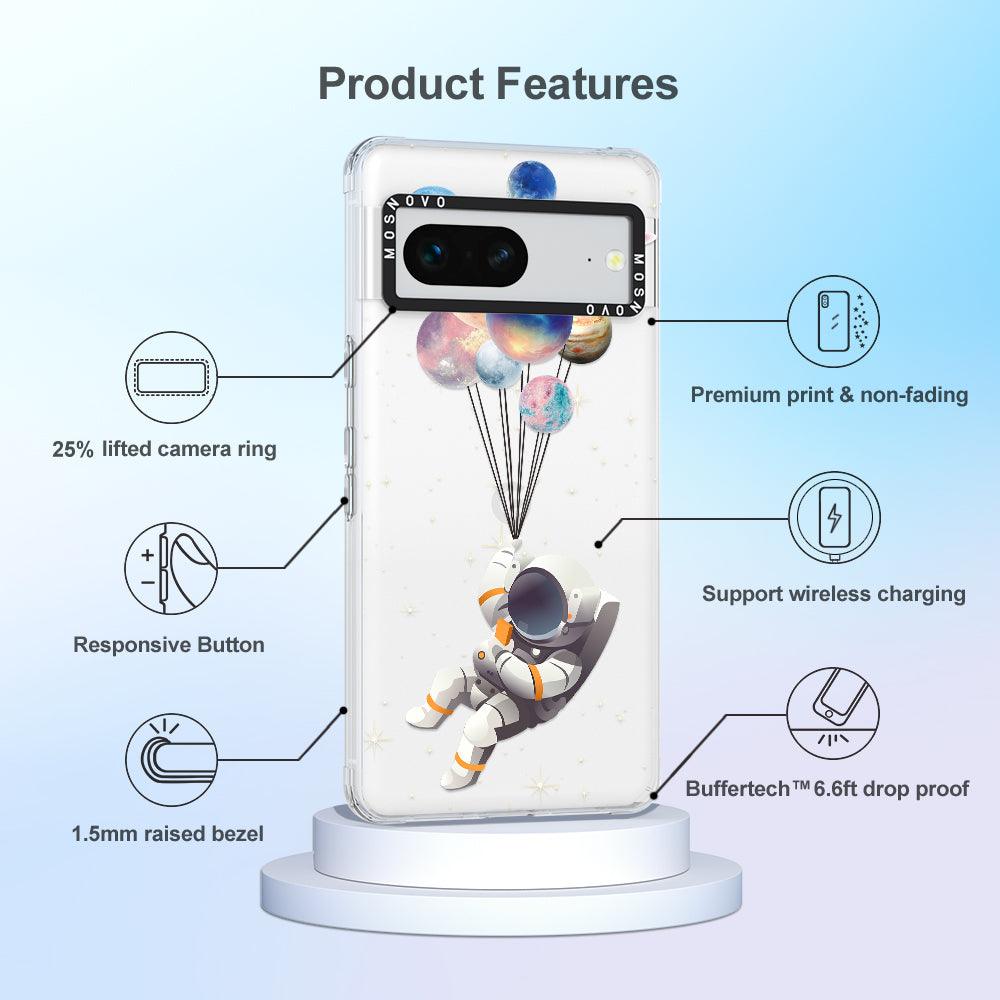 Astronaut Phone Case - Google Pixel 7 Case - MOSNOVO