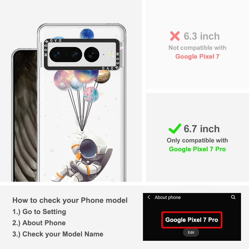 Astronaut Phone Case - Google Pixel 7 Pro Case - MOSNOVO