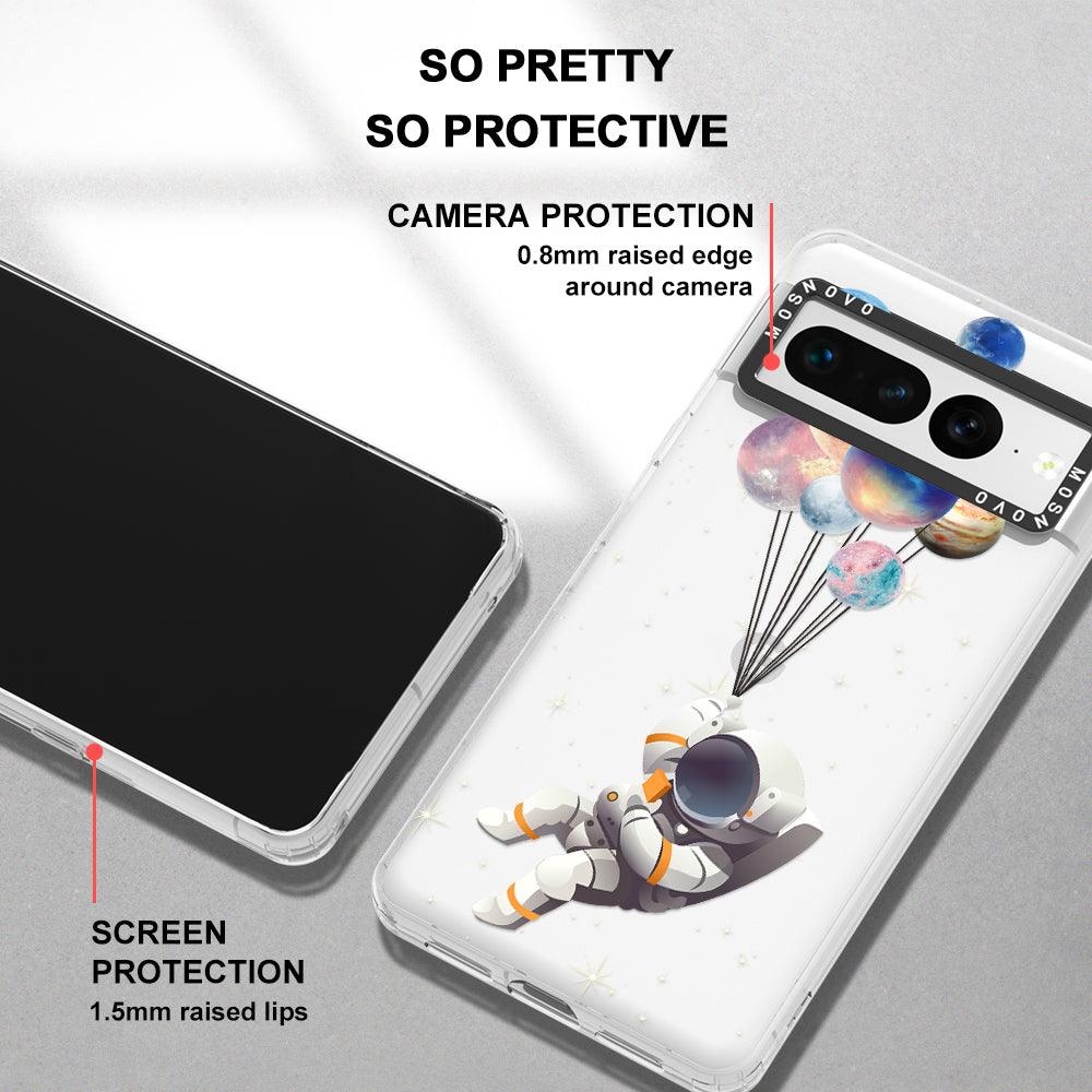 Astronaut Phone Case - Google Pixel 7 Pro Case - MOSNOVO