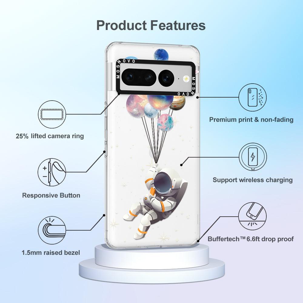 Astronaut Phone Case - Google Pixel 7 Pro Case - MOSNOVO