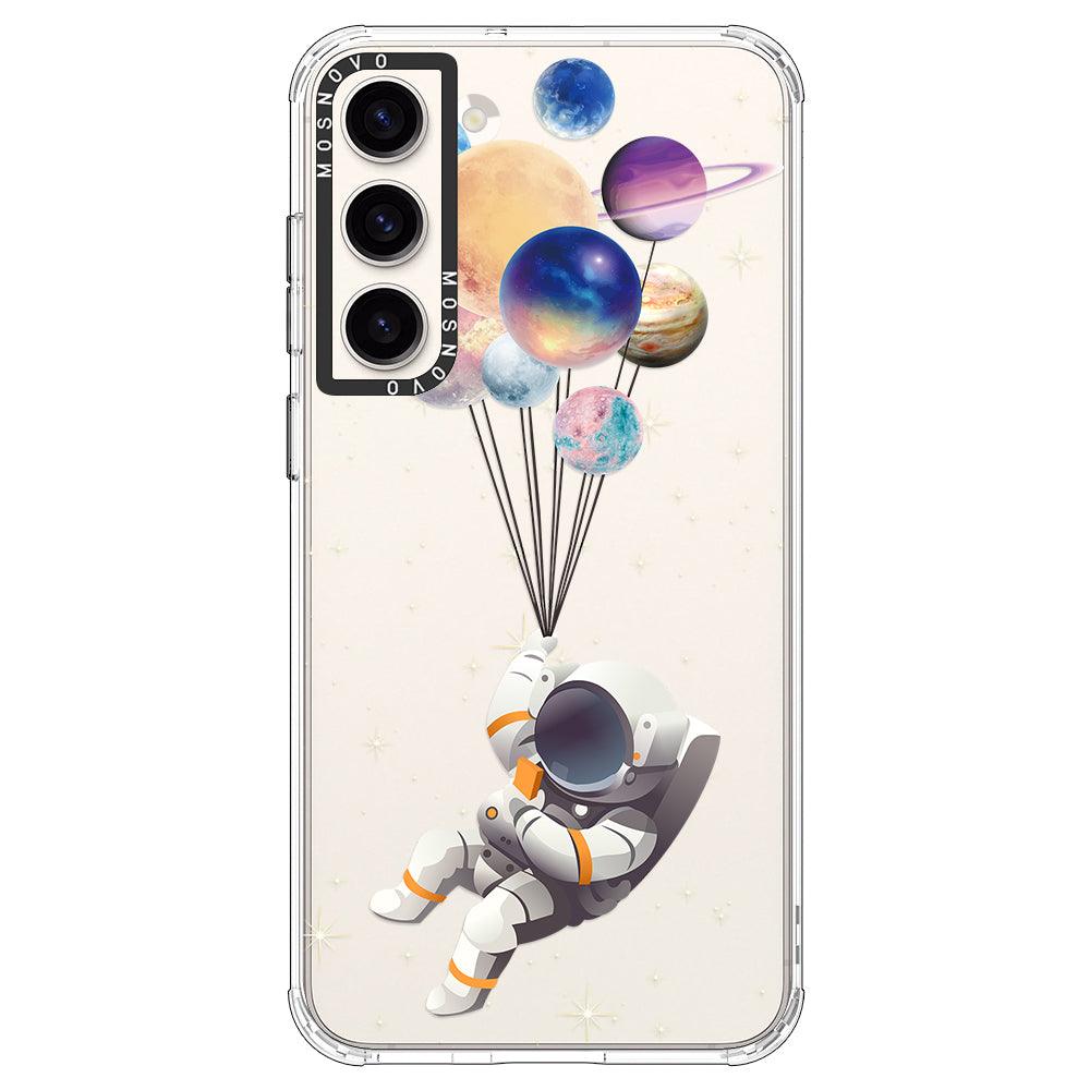 Astronaut Planet Phone Case - Samsung Galaxy S23 Case - MOSNOVO