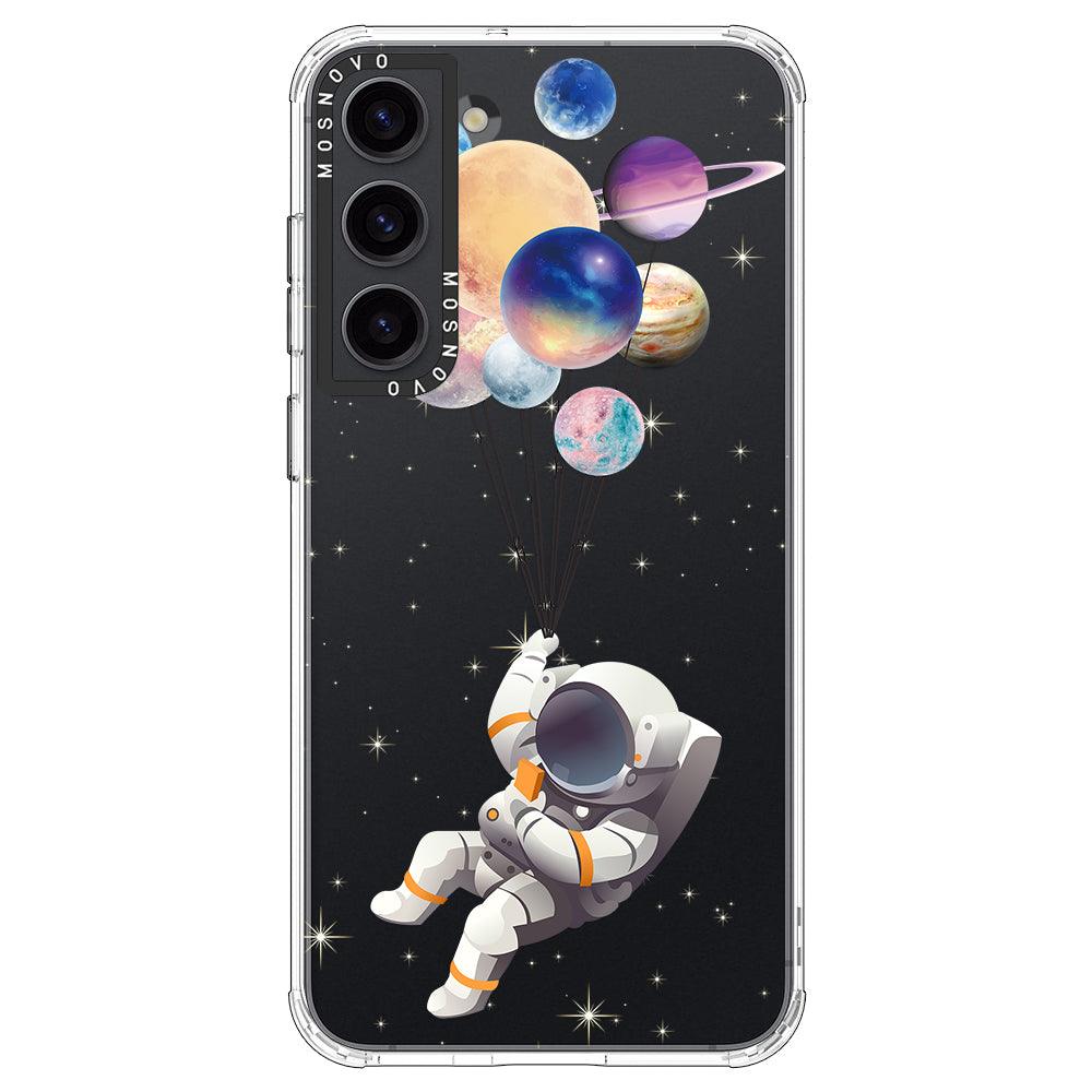 Astronaut Planet Phone Case - Samsung Galaxy S23 Case - MOSNOVO