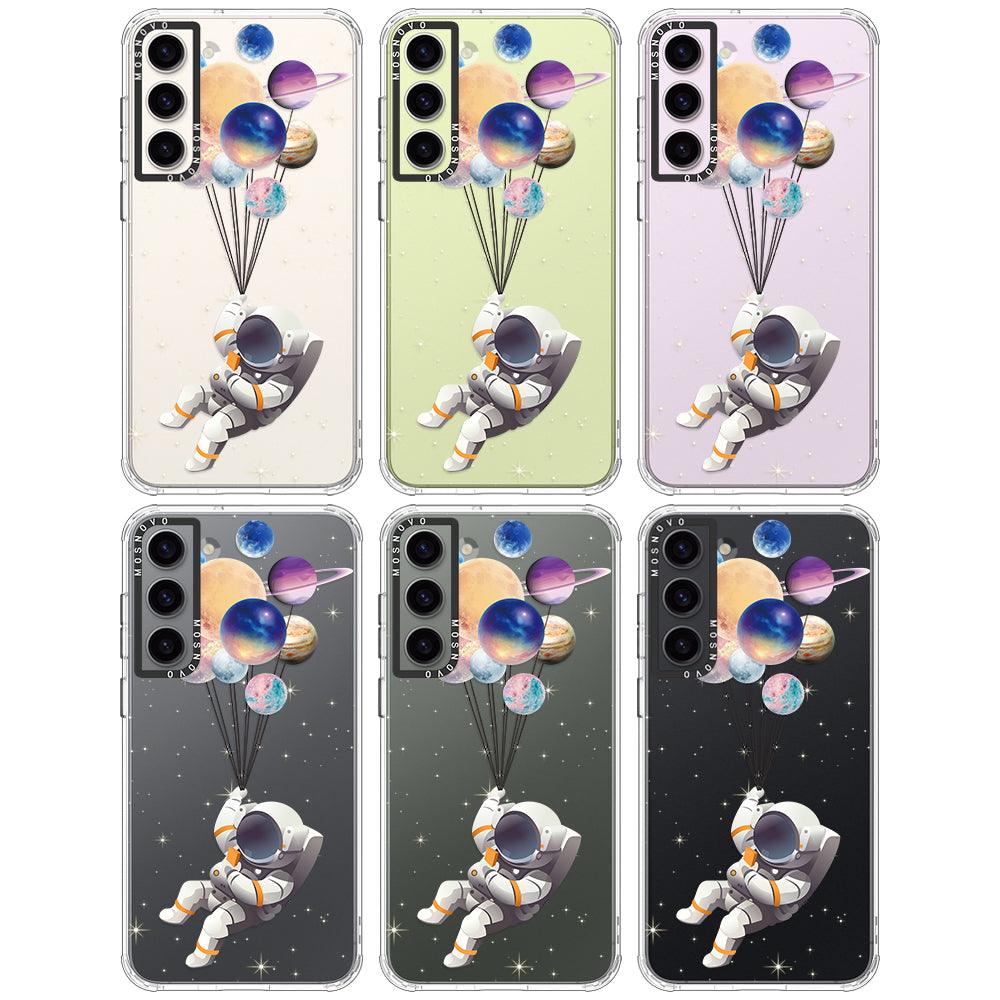 Astronaut Planet Phone Case - Samsung Galaxy S23 Plus Case - MOSNOVO