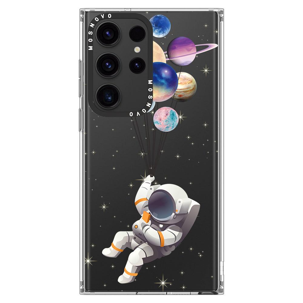 Astronaut Planet Phone Case - Samsung Galaxy S23 Ultra Case - MOSNOVO