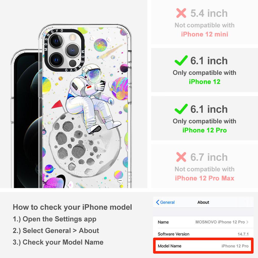 Astronaut 2020 Phone Case - iPhone 12 Pro Case - MOSNOVO