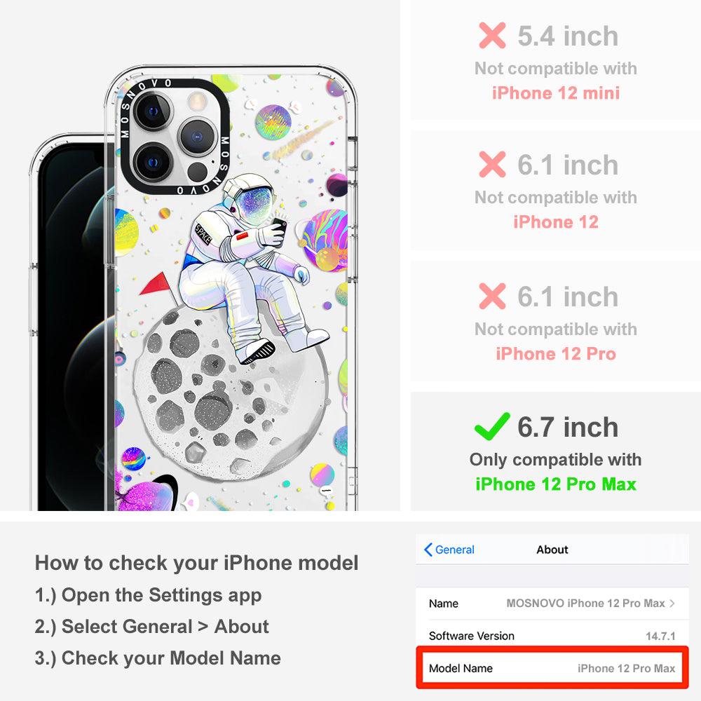 Astronaut 2020 Phone Case - iPhone 12 Pro Max Case - MOSNOVO