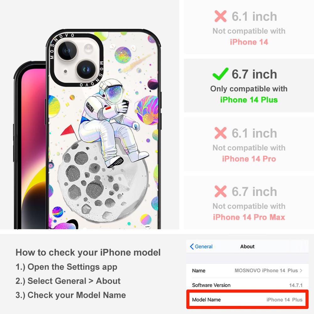 Astronaut 2020 Phone Case - iPhone 14 Plus Case - MOSNOVO