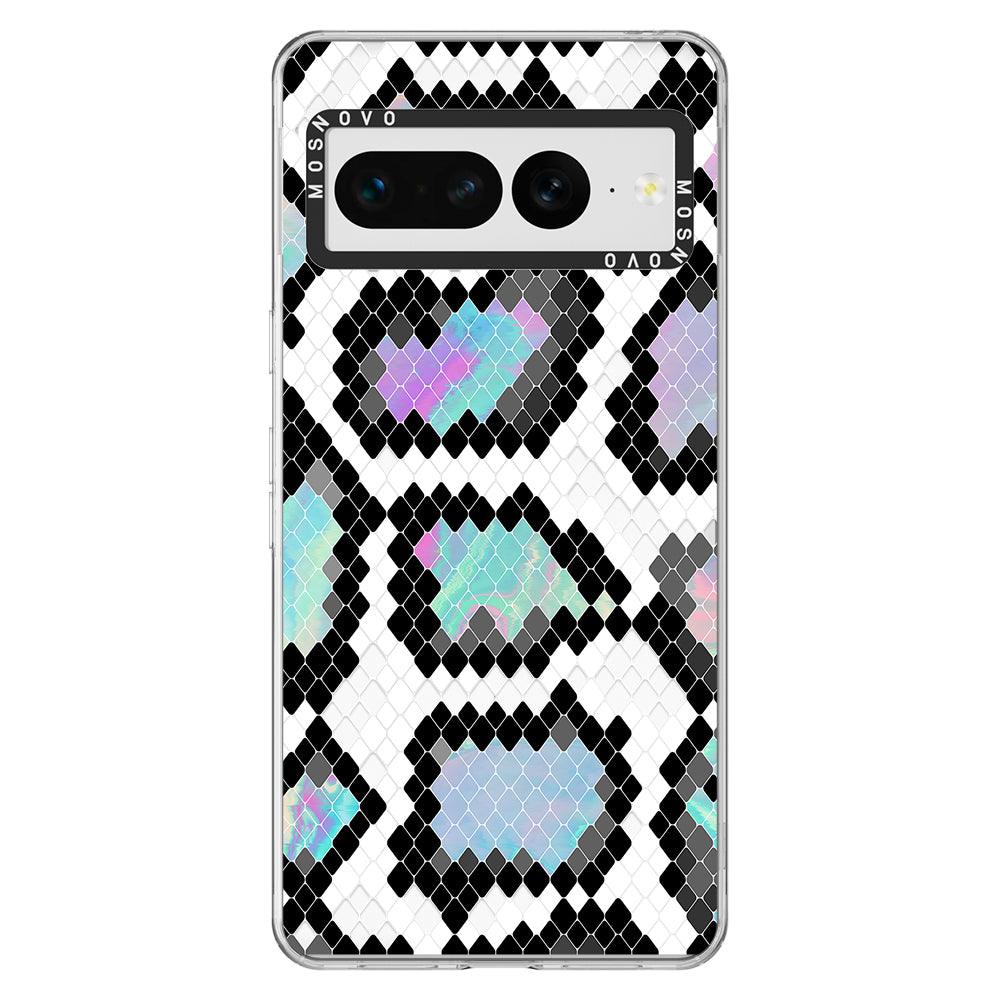 Aurora Snake Print Phone Case - Google Pixel 7 Pro Case - MOSNOVO