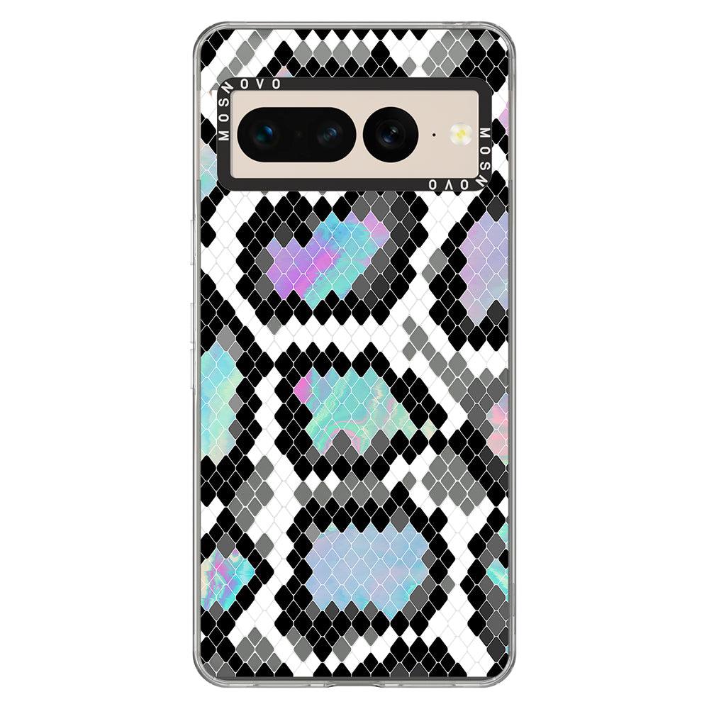 Aurora Snake Print Phone Case - Google Pixel 7 Pro Case - MOSNOVO