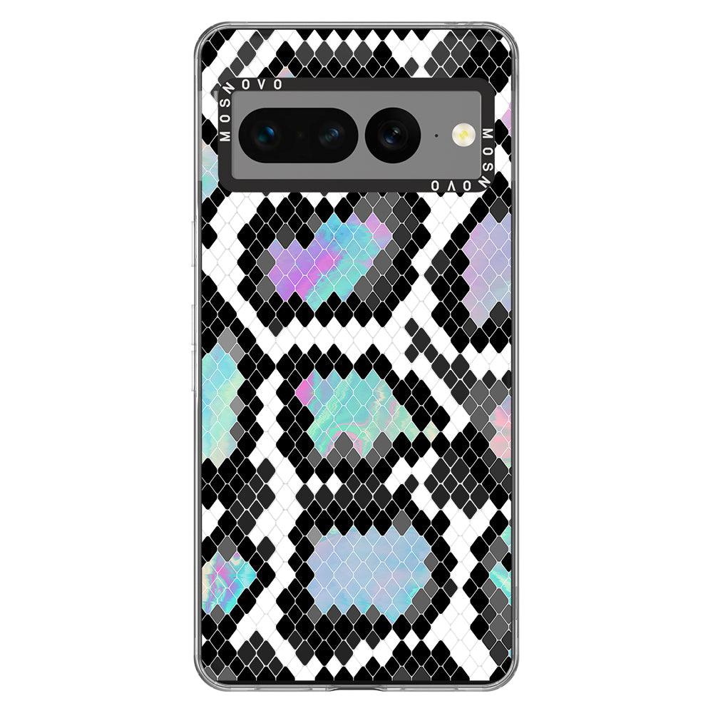 Aurora Snake Print Phone Case - Google Pixel 7 Pro Case - MOSNOVO