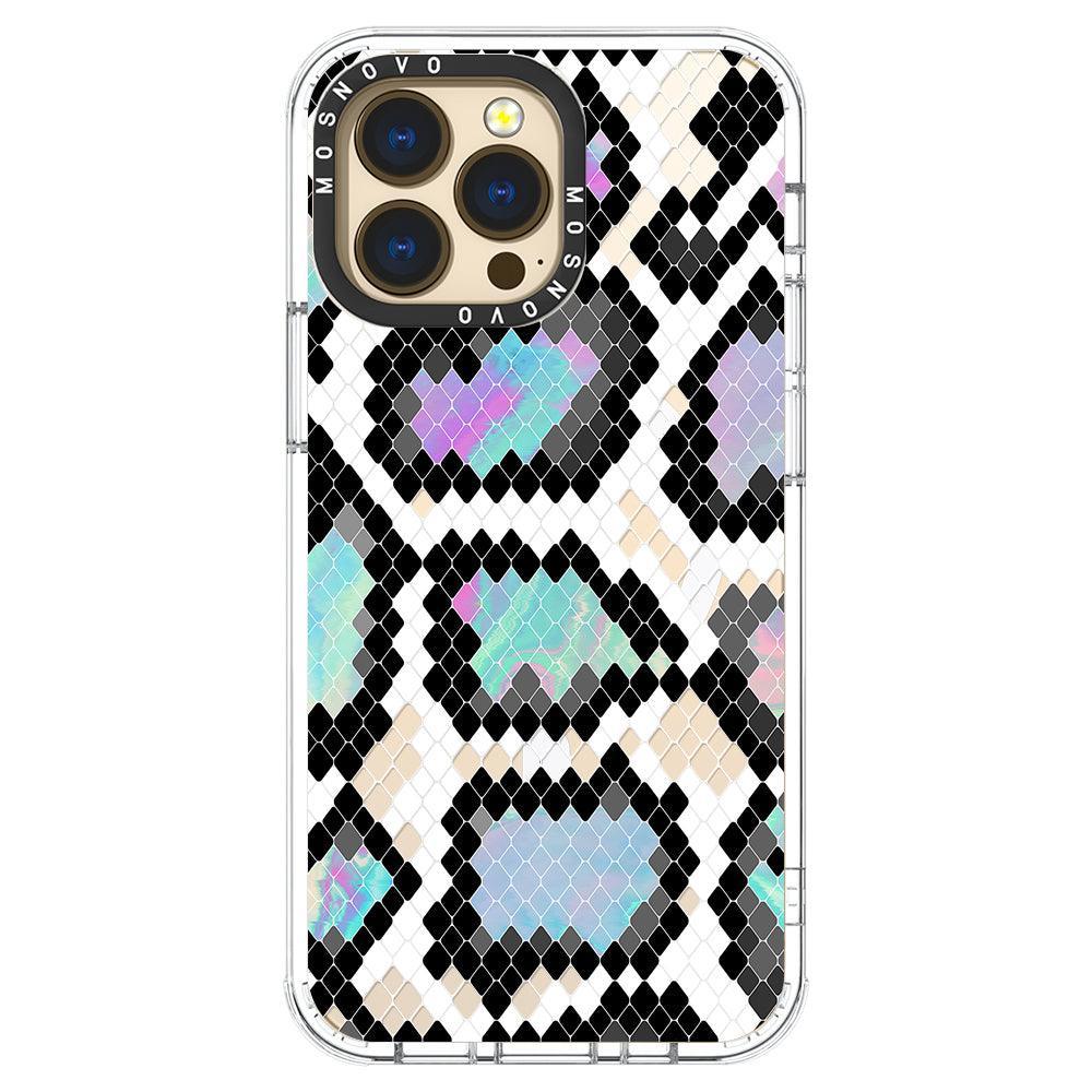 Aurora Snake Print Phone Case - iPhone 13 Pro Case - MOSNOVO