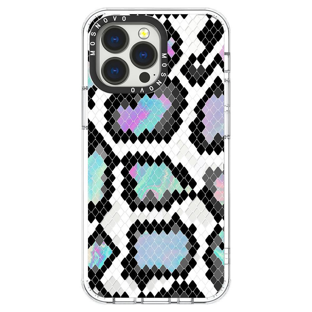 Aurora Snake Print Phone Case - iPhone 13 Pro Case - MOSNOVO