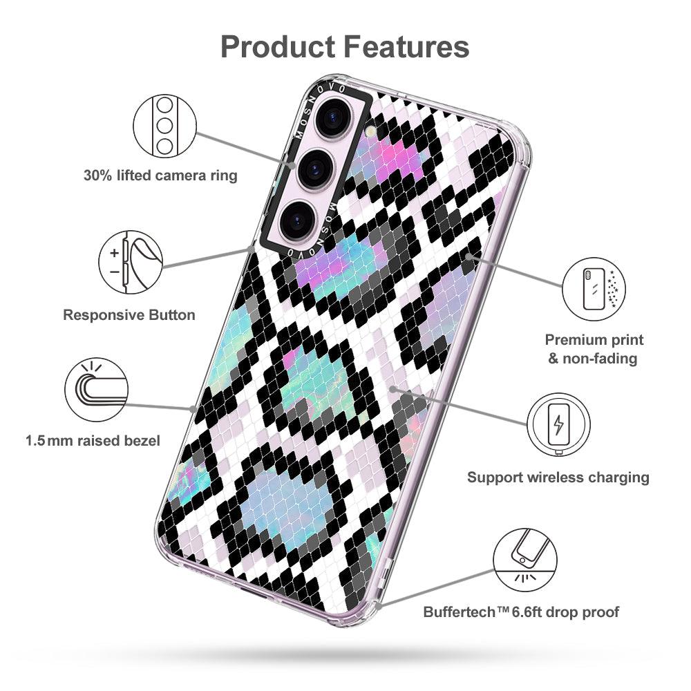 Aurora Snake Print Phone Case - Samsung Galaxy S23 Case - MOSNOVO