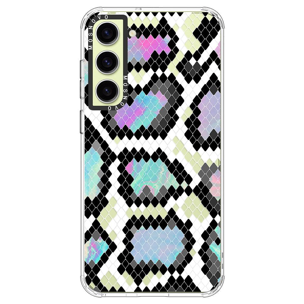 Aurora Snake Print Phone Case - Samsung Galaxy S23 Plus Case - MOSNOVO