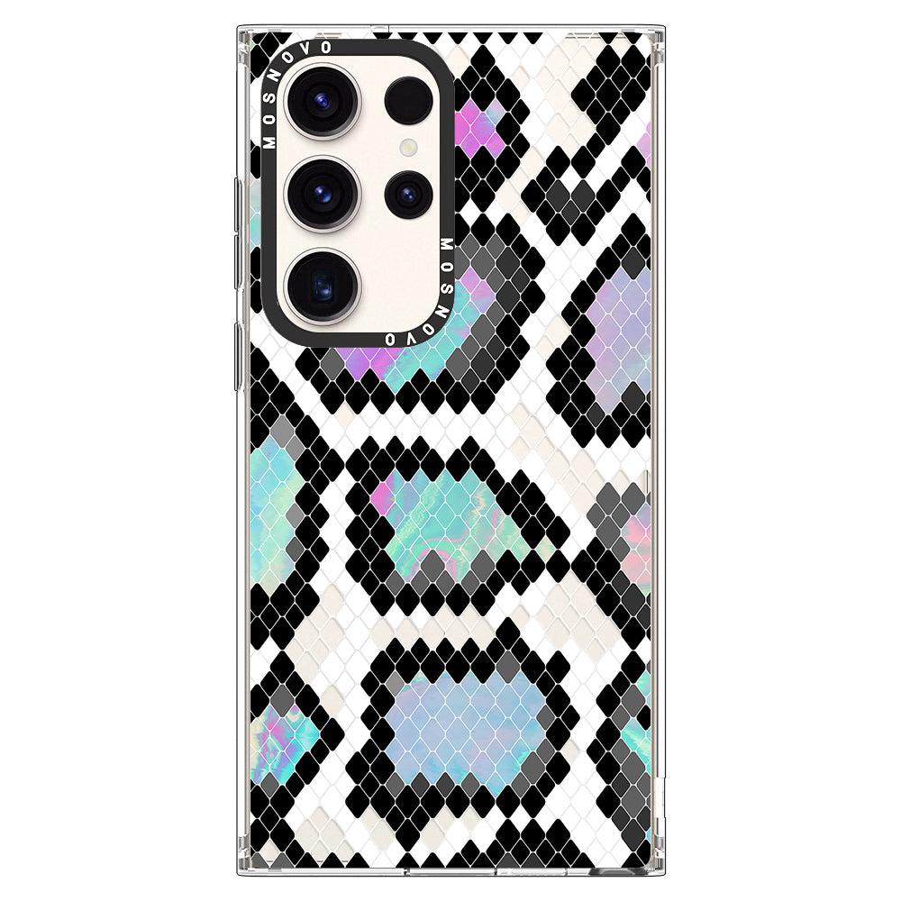 Aurora Snake Print Phone Case - Samsung Galaxy S23 Ultra Case - MOSNOVO