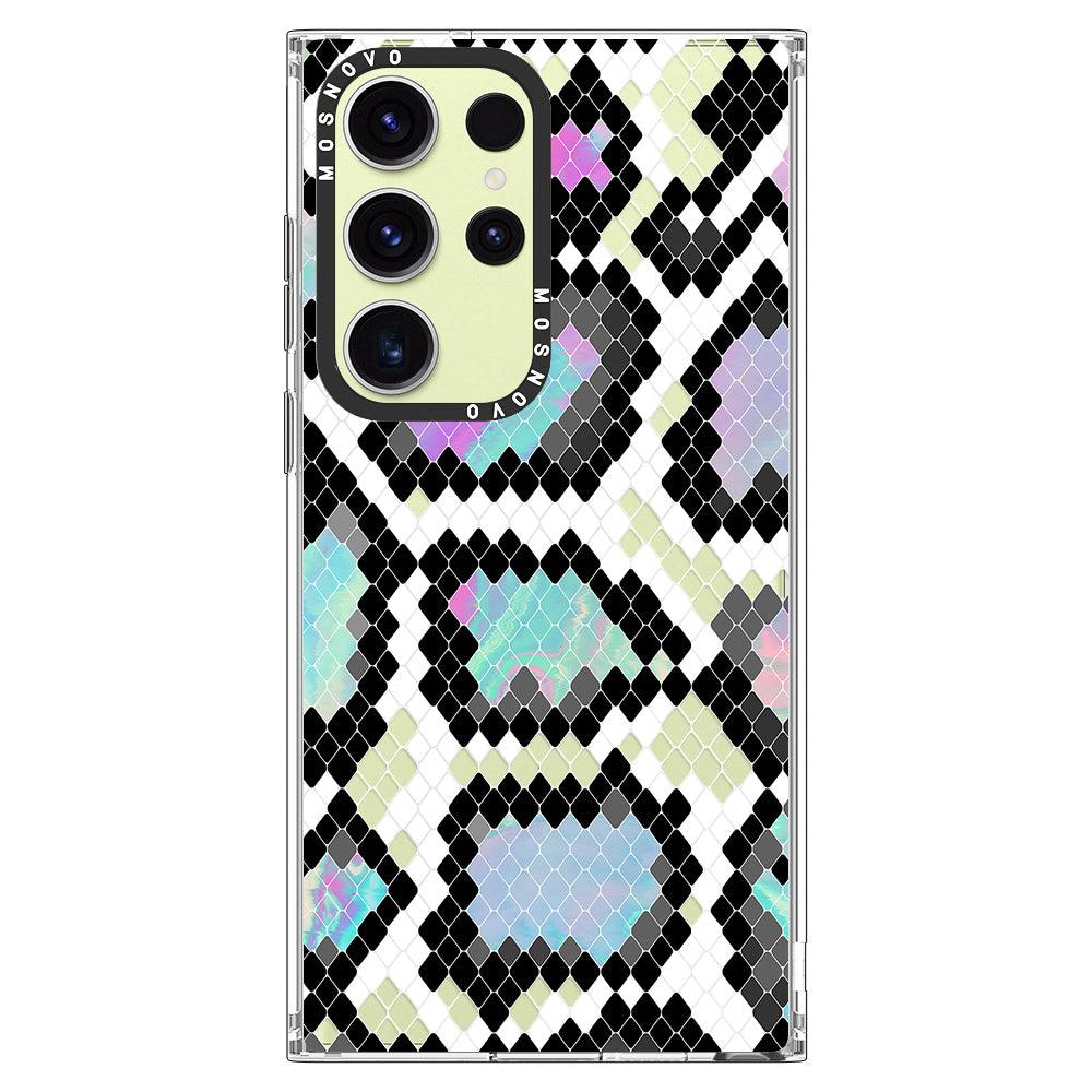 Aurora Snake Print Phone Case - Samsung Galaxy S23 Ultra Case - MOSNOVO