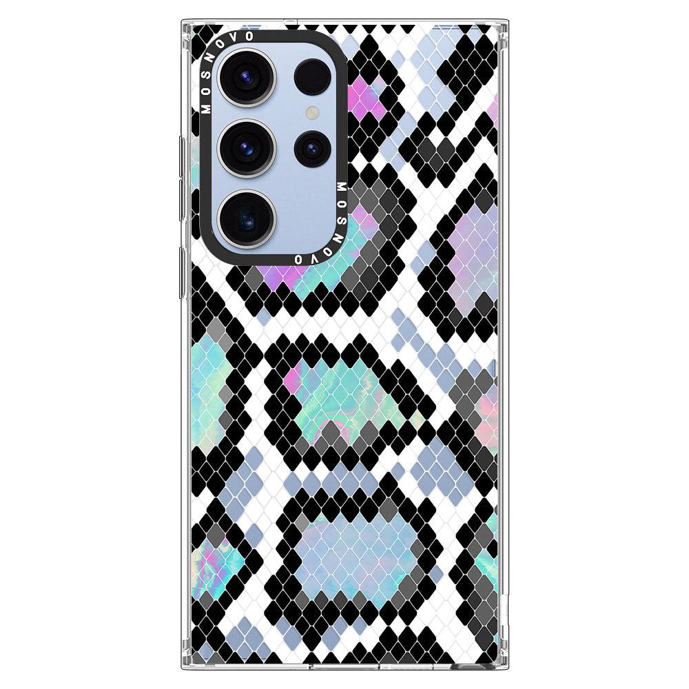 Aurora Snake Print Phone Case - Samsung Galaxy S23 Ultra Case - MOSNOVO