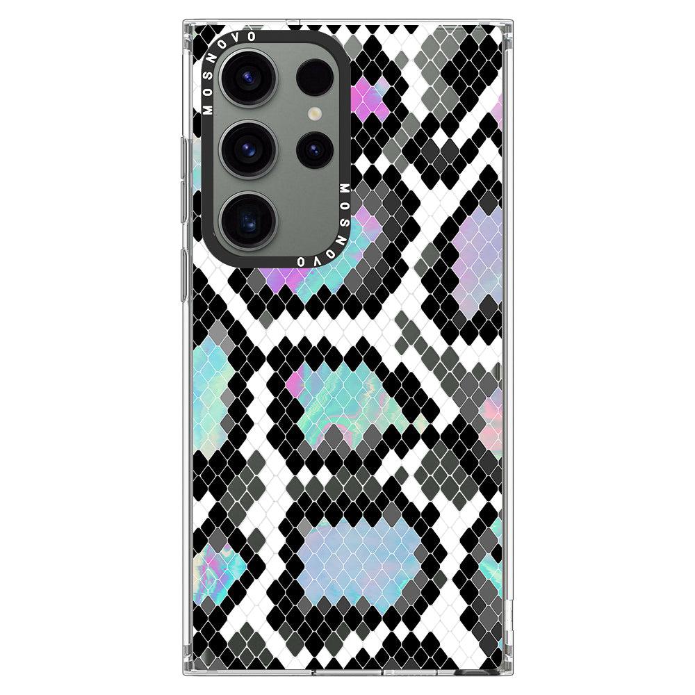 Aurora Snake Print Phone Case - Samsung Galaxy S23 Ultra Case - MOSNOVO