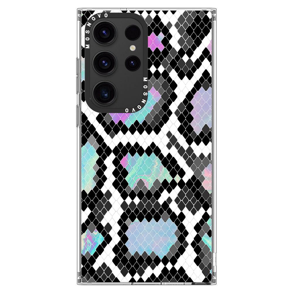 Aurora Snake Print Phone Case - Samsung Galaxy S23 Ultra Case - MOSNOVO