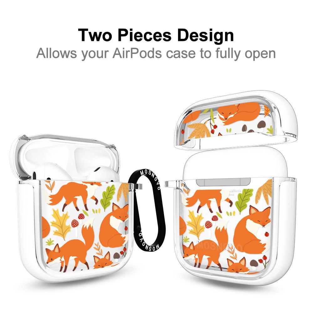 Autumn Fox AirPods 1/2 Case - MOSNOVO