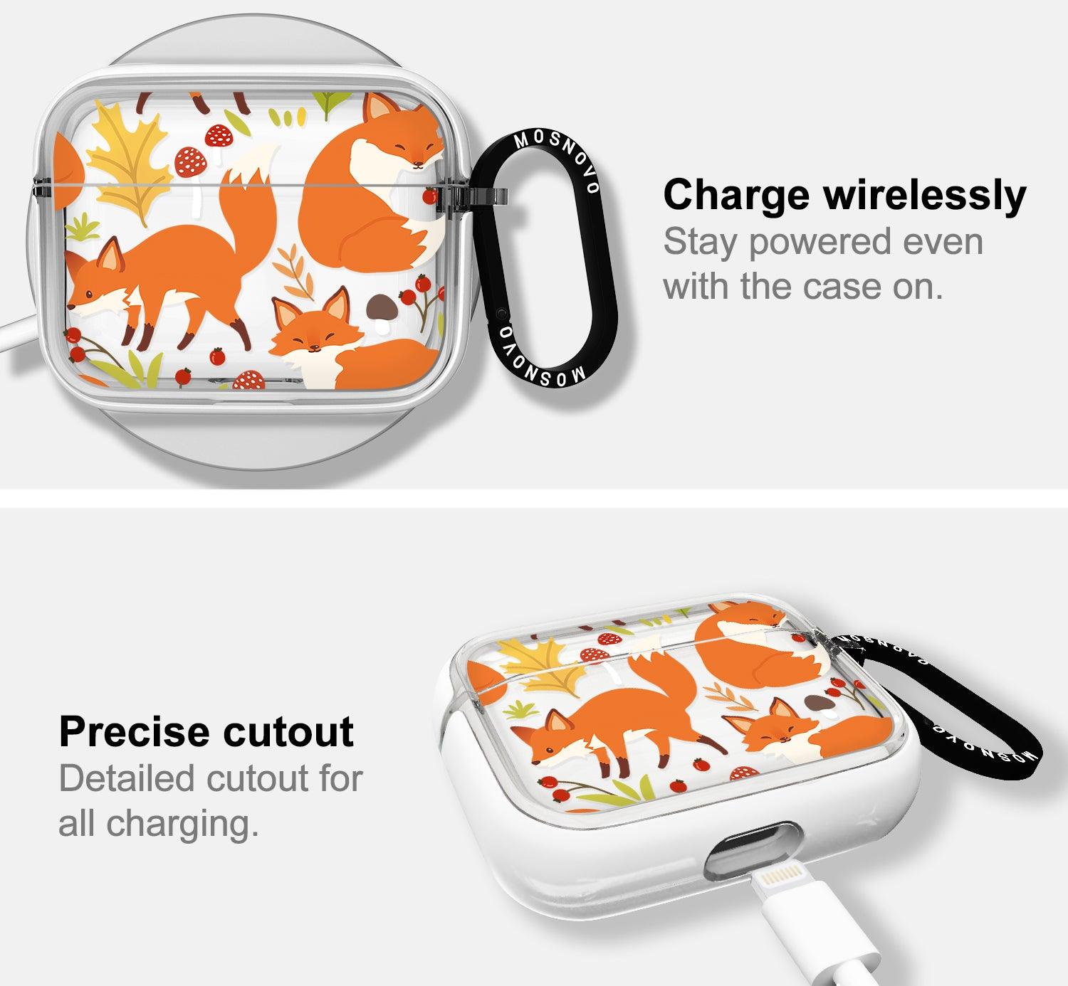 Autumn Fox AirPods Pro Case - MOSNOVO