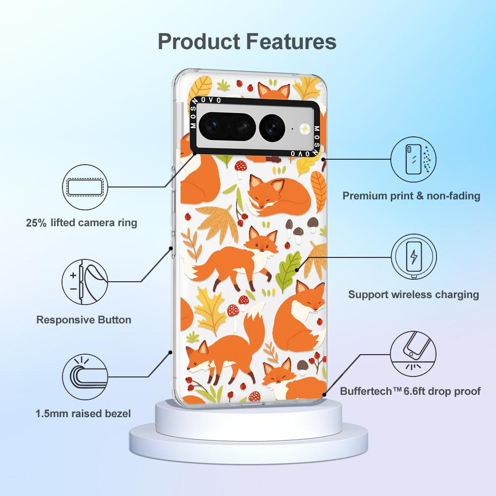 Autumn Fox Phone Case - Google Pixel 7 Pro Case - MOSNOVO