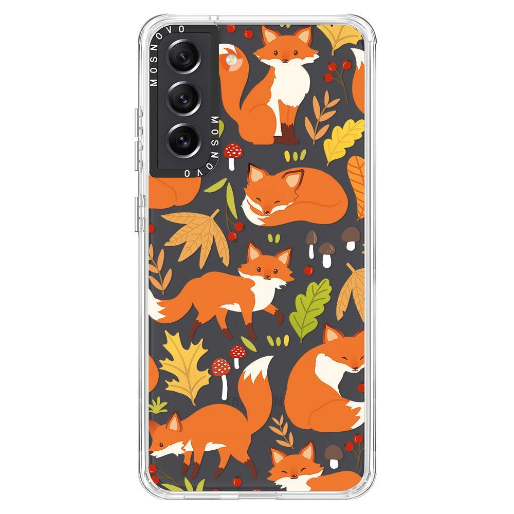 Autumn Fox Phone Case - Samsung Galaxy S21 FE Case - MOSNOVO