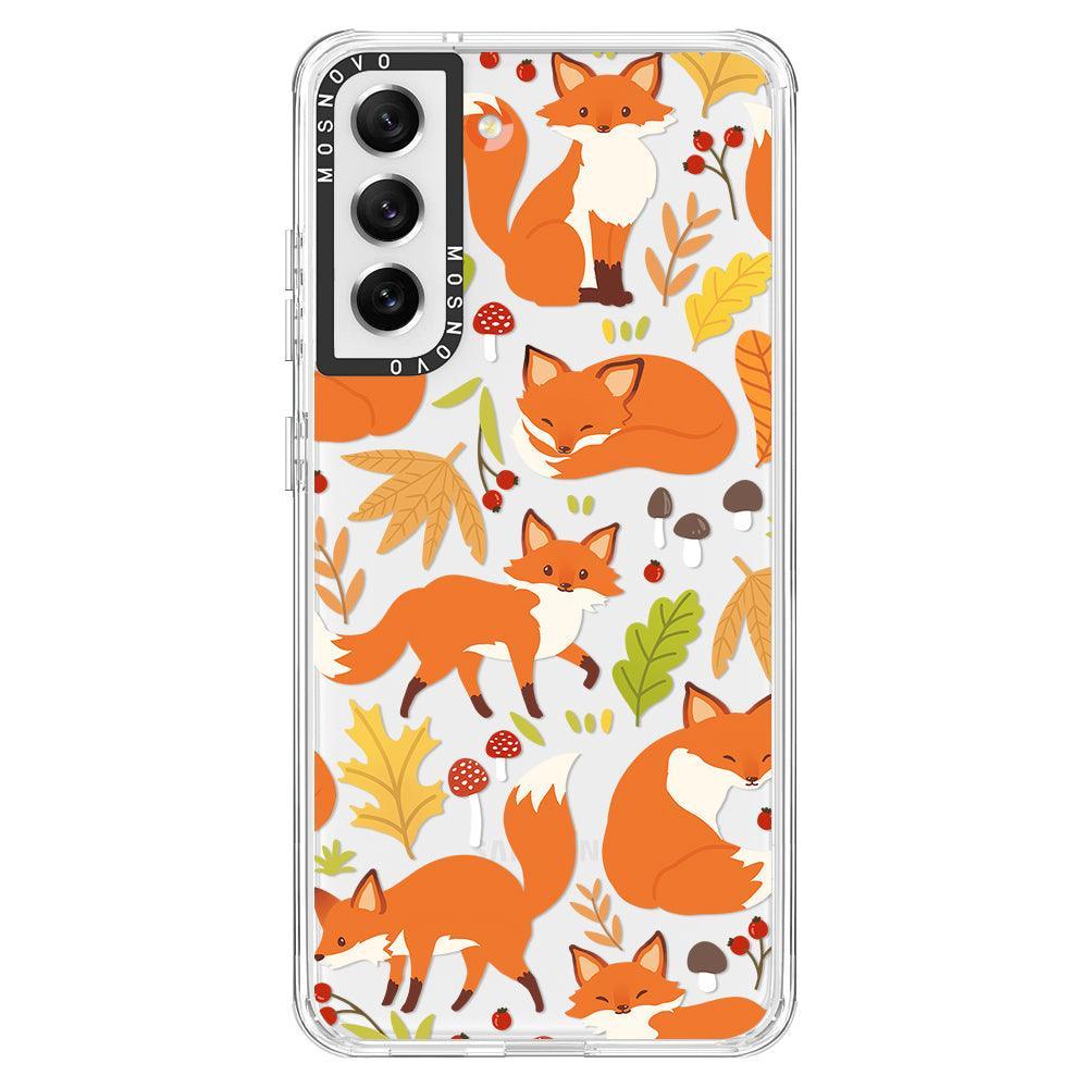 Autumn Fox Phone Case - Samsung Galaxy S21 FE Case - MOSNOVO