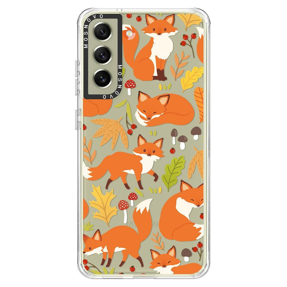 Autumn Fox Phone Case - Samsung Galaxy S21 FE Case - MOSNOVO