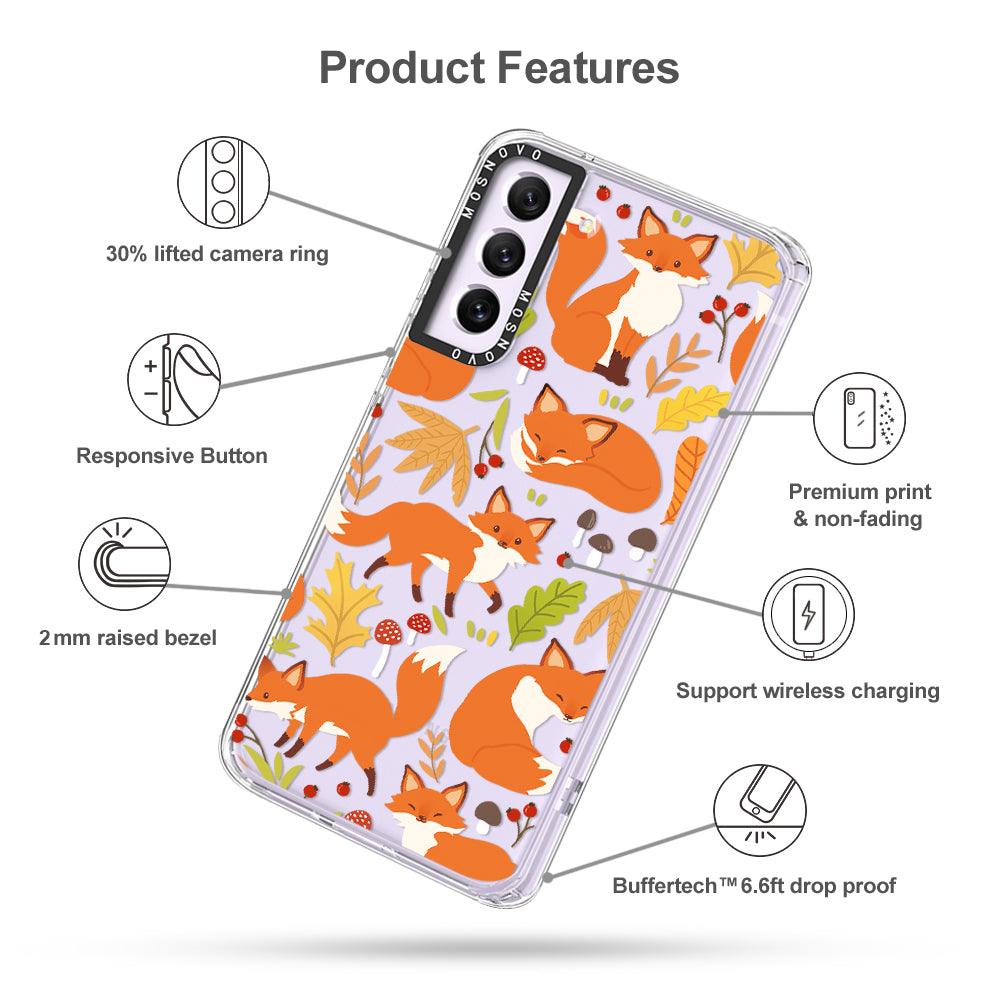 Autumn Fox Phone Case - Samsung Galaxy S21 FE Case - MOSNOVO