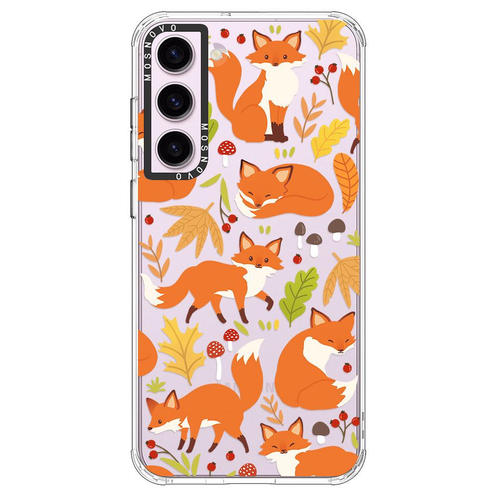 Autumn Fox Phone Case - Samsung Galaxy S23 Case - MOSNOVO