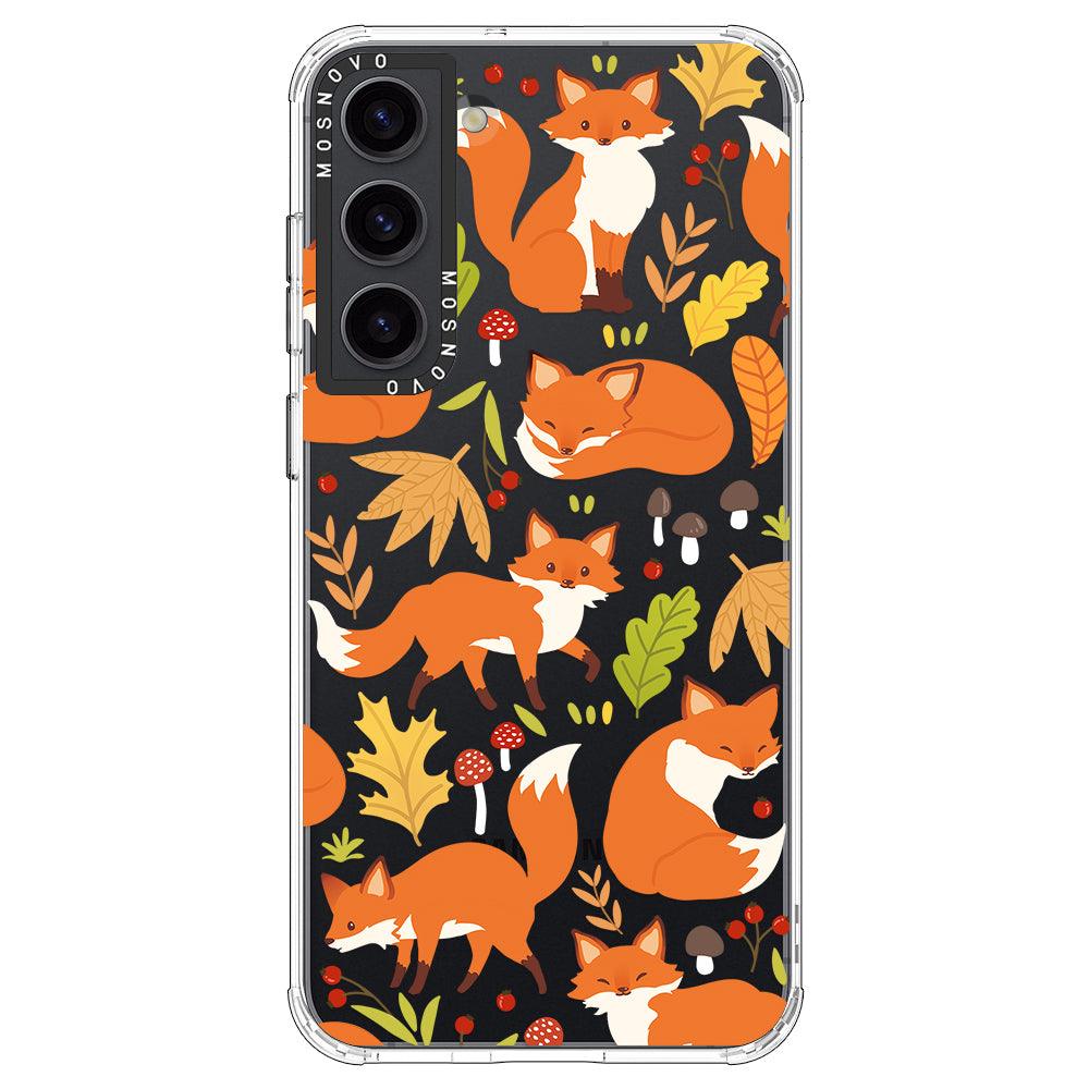 Autumn Fox Phone Case - Samsung Galaxy S23 Case - MOSNOVO