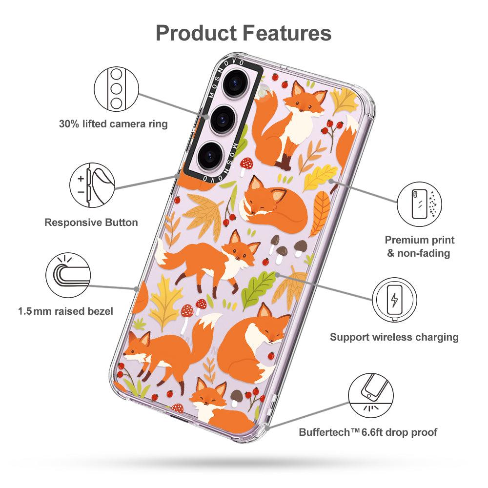 Autumn Fox Phone Case - Samsung Galaxy S23 Plus Case - MOSNOVO