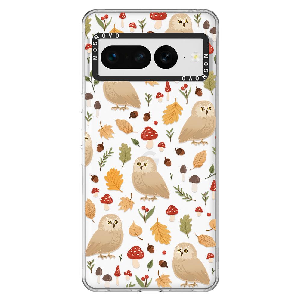 Autumn Owl Phone Case - Google Pixel 7 Pro Case - MOSNOVO