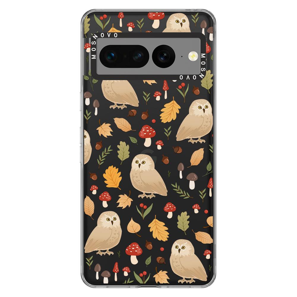 Autumn Owl Phone Case - Google Pixel 7 Pro Case - MOSNOVO