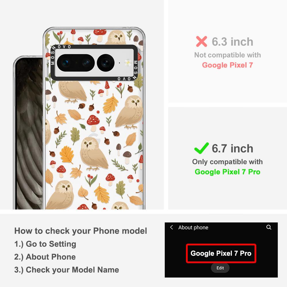 Autumn Owl Phone Case - Google Pixel 7 Pro Case - MOSNOVO