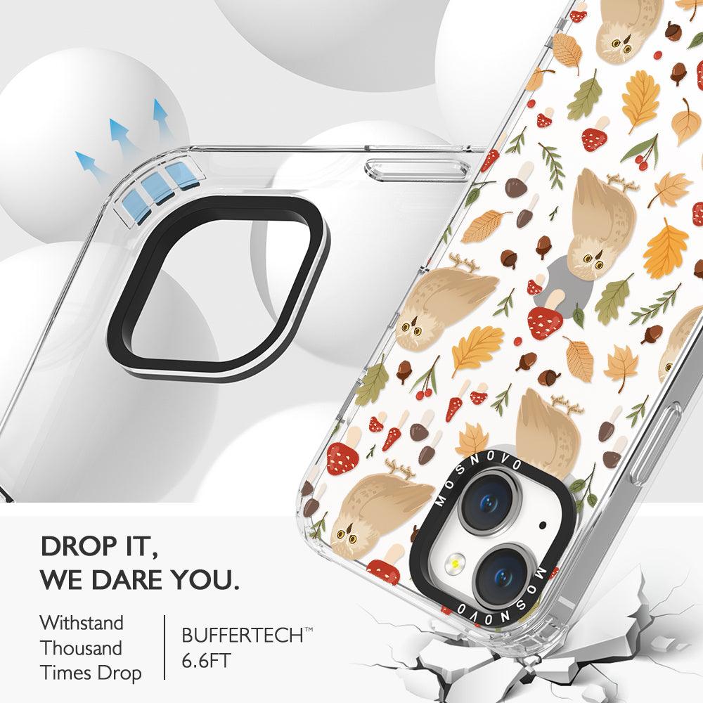Autumn Owl Phone Case - iPhone 14 Case - MOSNOVO