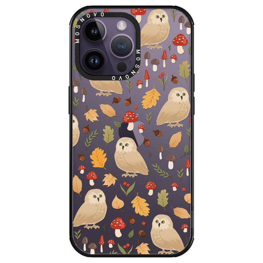 Autumn Owl Phone Case - iPhone 14 Pro Max Case - MOSNOVO