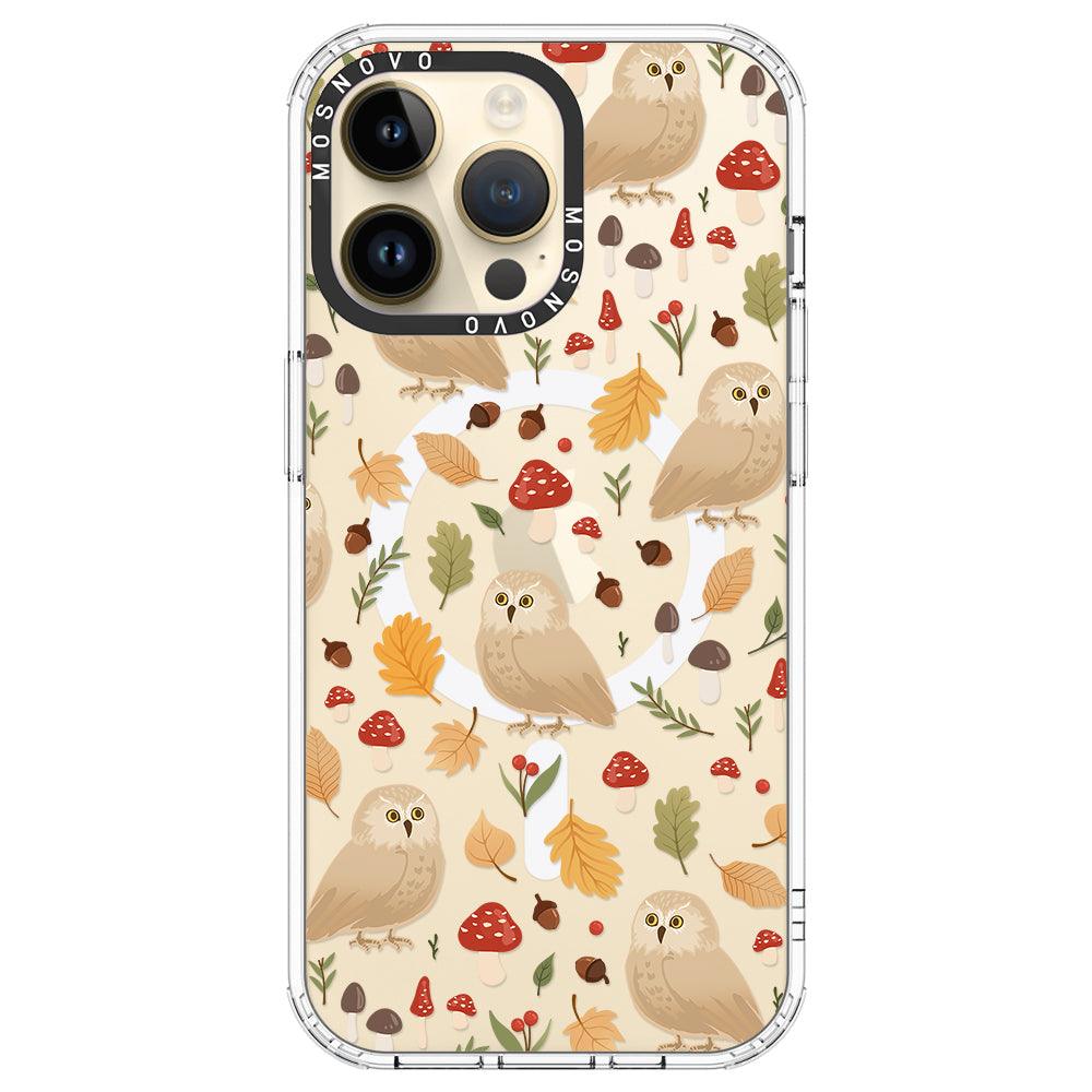 Autumn Owl Phone Case - iPhone 14 Pro Max Case - MOSNOVO