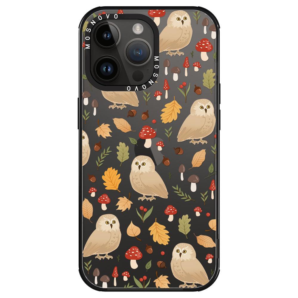 Autumn Owl Phone Case - iPhone 14 Pro Max Case - MOSNOVO