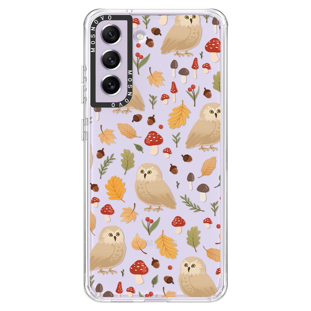 Autumn Owl Phone Case - Samsung Galaxy S21 FE Case - MOSNOVO