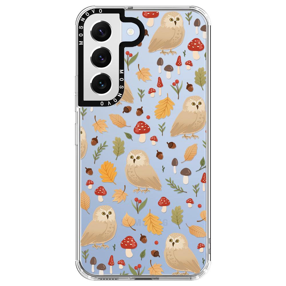 Autumn Owl Phone Case - Samsung Galaxy S22 Plus Case - MOSNOVO