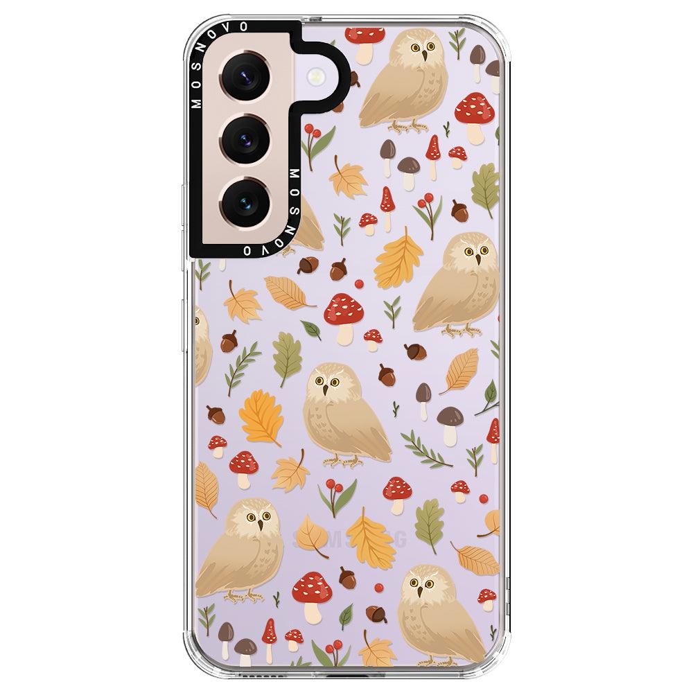 Autumn Owl Phone Case - Samsung Galaxy S22 Plus Case - MOSNOVO