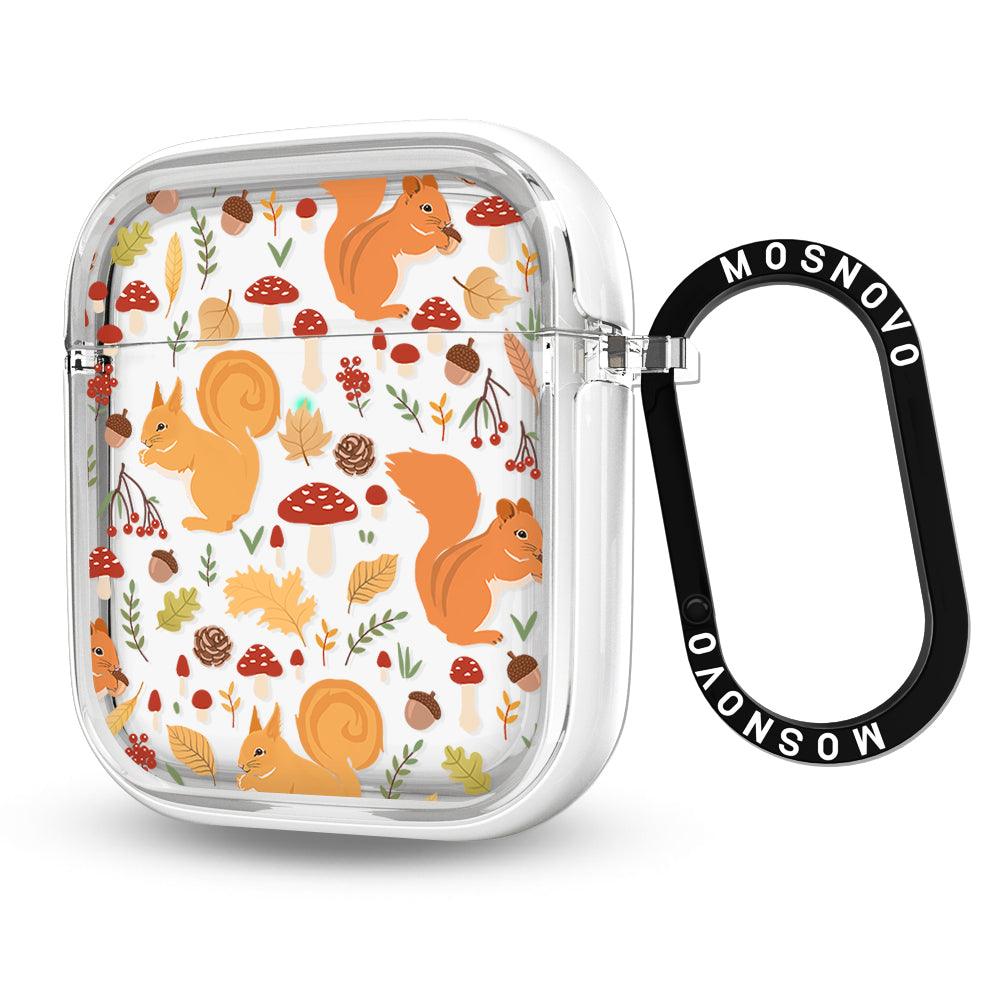 Autumn Squirrel AirPods 1/2 Case - MOSNOVO