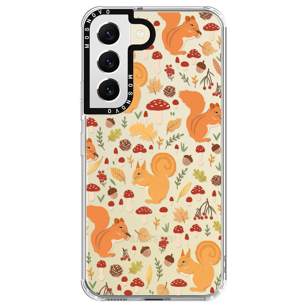 Autumn Squirrel Phone Case - Samsung Galaxy S22 Plus Case - MOSNOVO