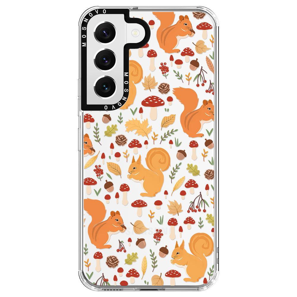 Autumn Squirrel Phone Case - Samsung Galaxy S22 Plus Case - MOSNOVO