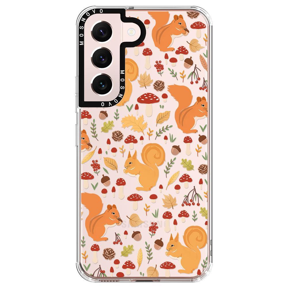 Autumn Squirrel Phone Case - Samsung Galaxy S22 Plus Case - MOSNOVO